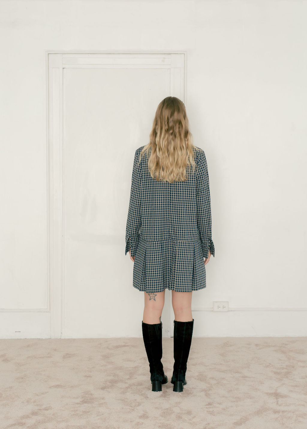 Faye Dress - Carter Plaid