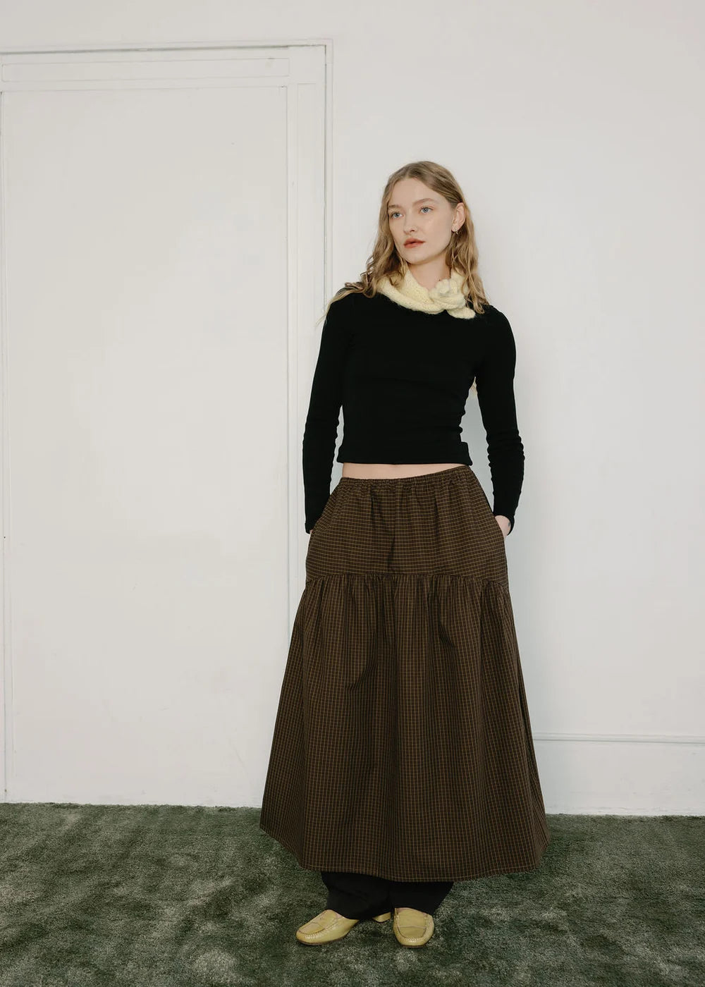 Field Skirt - Toasted Gingham