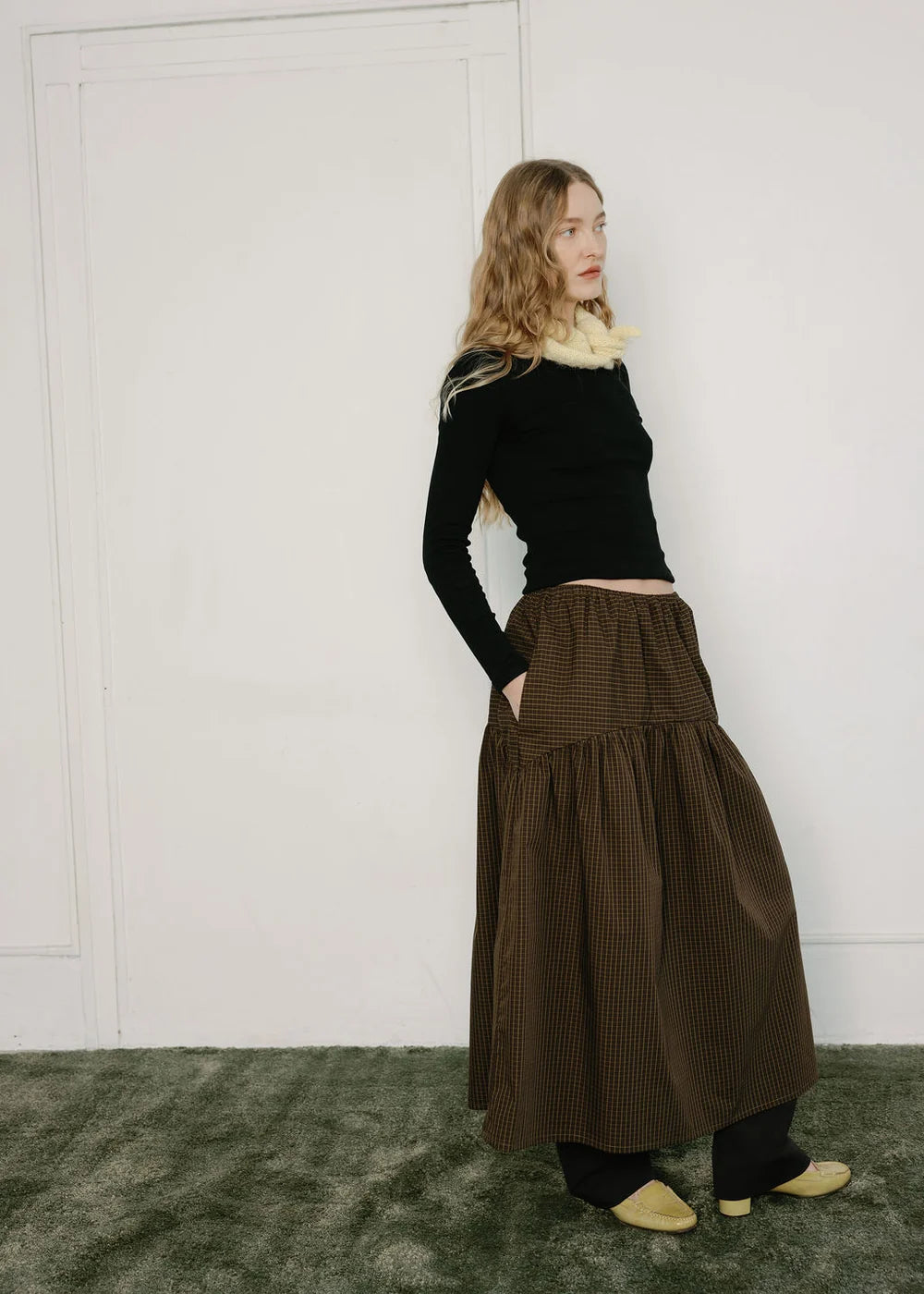 Field Skirt - Toasted Gingham