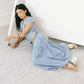 Field Skirt - Ocean Gingham