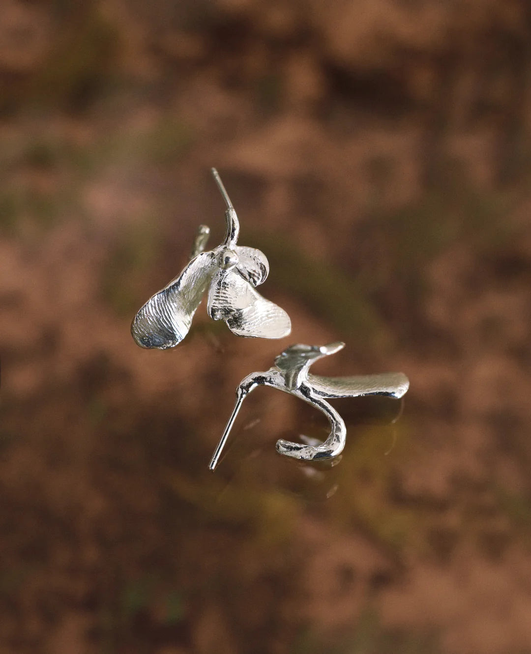 GERMINATI // silver earrings
