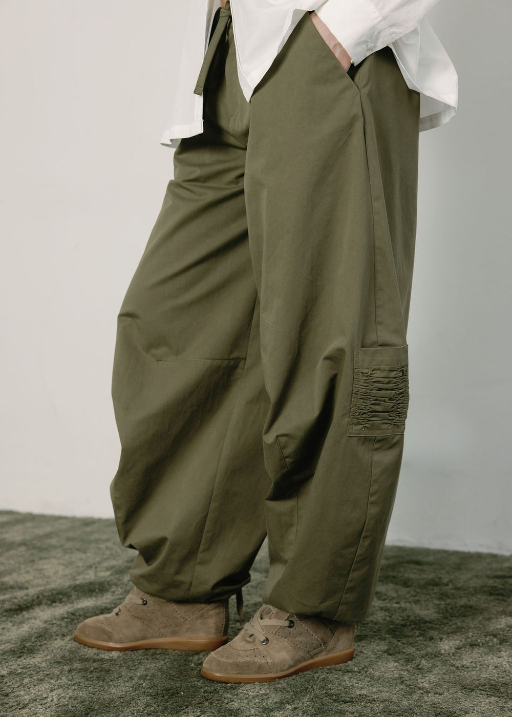 Greenwich Pant - Army Twill