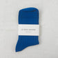 Her Socks - Mercerized Combed Cotton in Cobalt