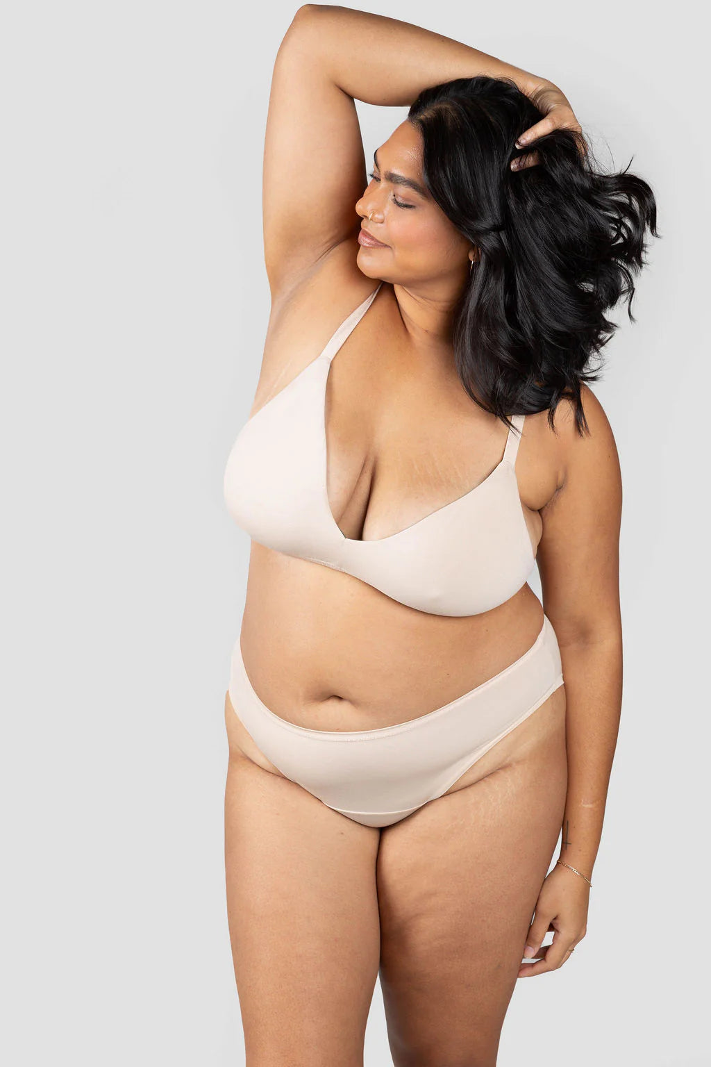 Triangle Bra - Beige