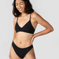 High Rise Bikini Undies - Black