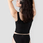 High Rise Bikini Undies - Black