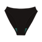High Rise Bikini Undies - Black