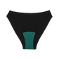 High Rise Bikini Undies - Black