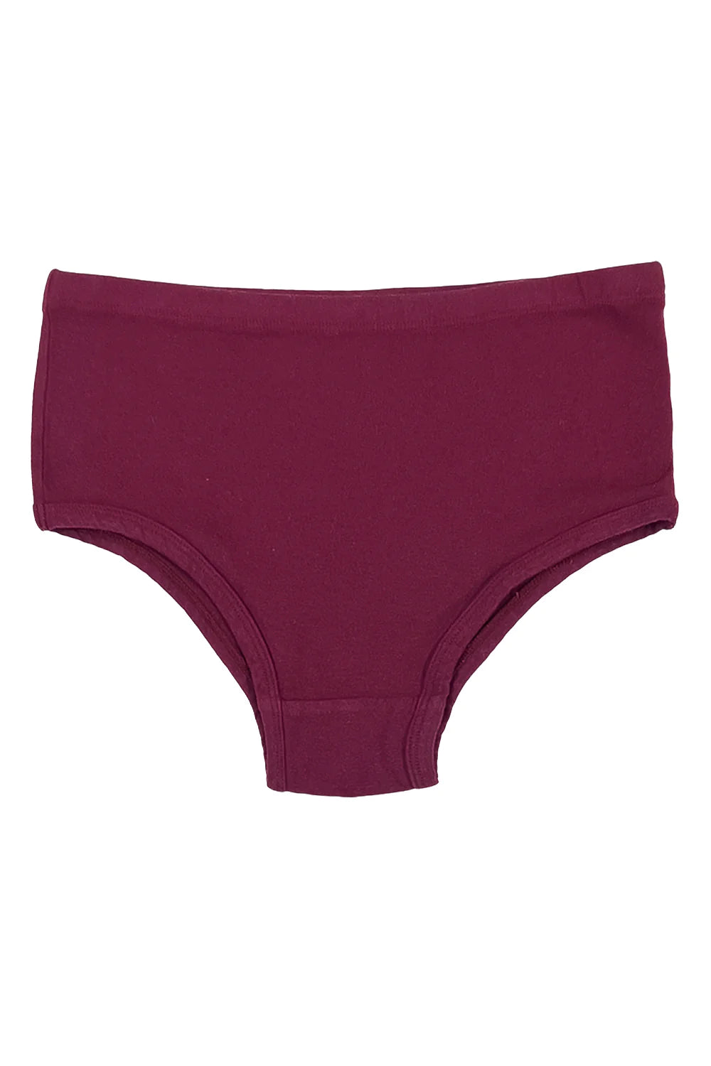 High Waist Brief - Burgundy