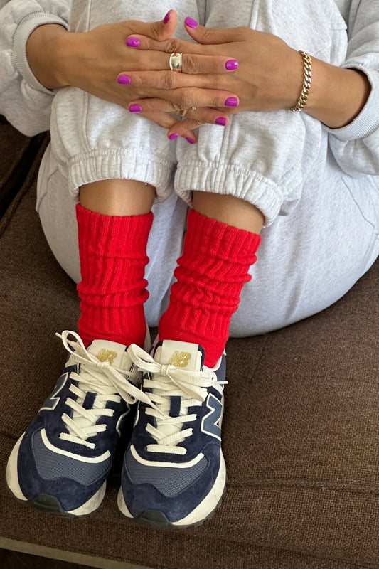 Ballet Socks - Strawberry