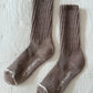 Ballet Socks - Mocha Mousse