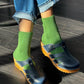 Cloud Socks - Kale