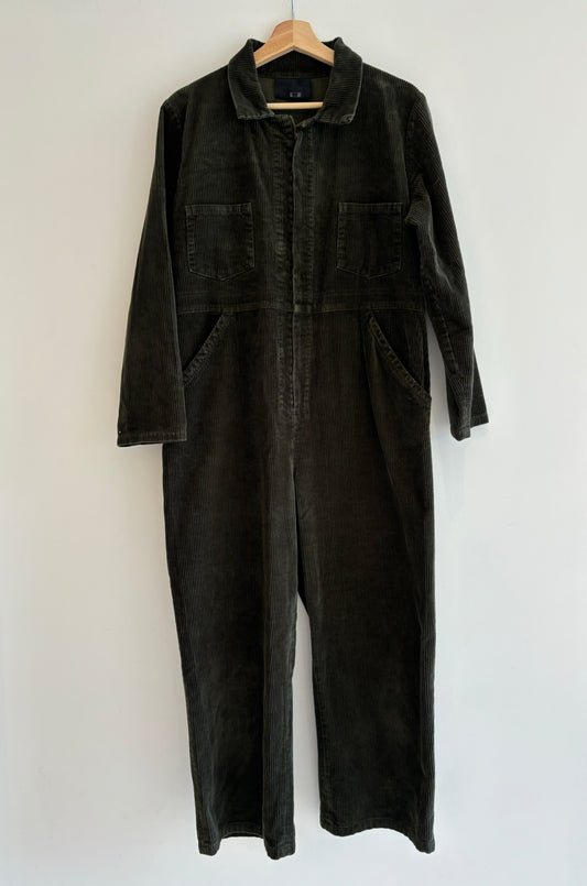 No6 Green Corduroy Jumpsuit