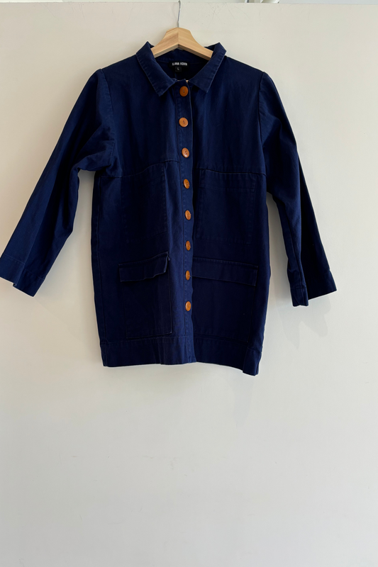 Ilana Kohn Navy Mabel Coat
