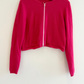 Vintage Cashmere Zip Cardigan