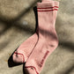 Boyfriend Socks - Vintage Pink