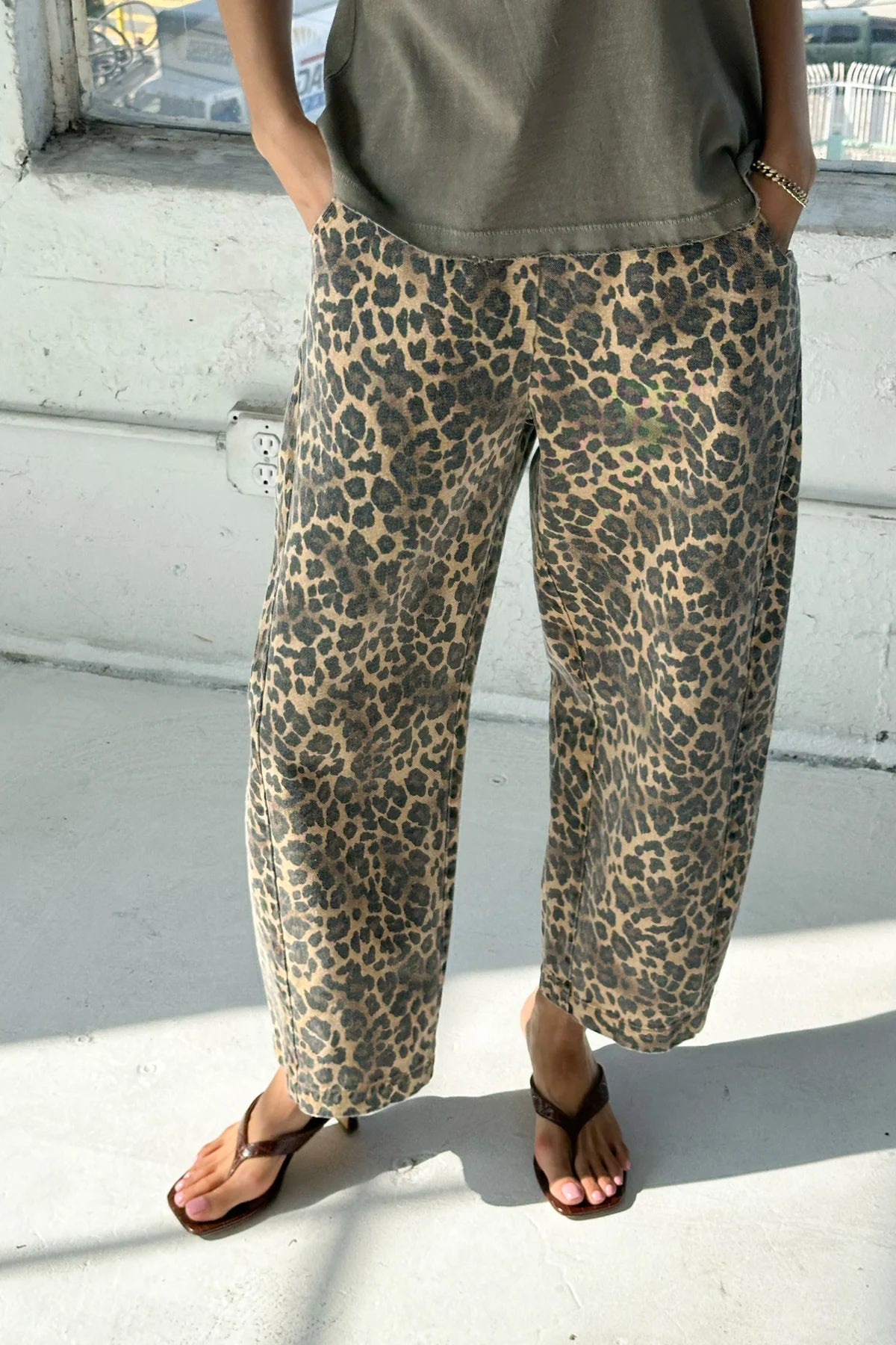 Arc Pants - Leopard