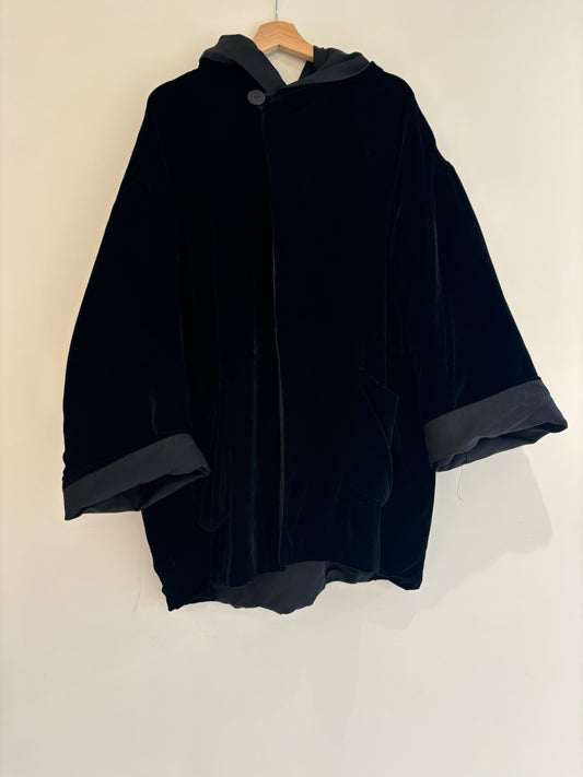 Vintage Harriet Selwyn x Bergdorf Goodman Reverisble Cape Jacket