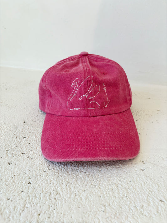 Swan Cap - Pink