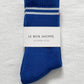 Boyfriend Socks - Cobalt
