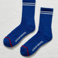 Boyfriend Socks - Cobalt