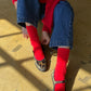 Classic Cashmere Socks - Red