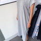 Jeanne Dress- Heather Grey