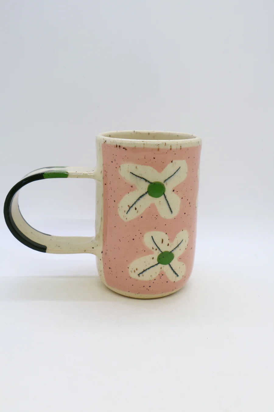 Pink Pattern Slab Mug