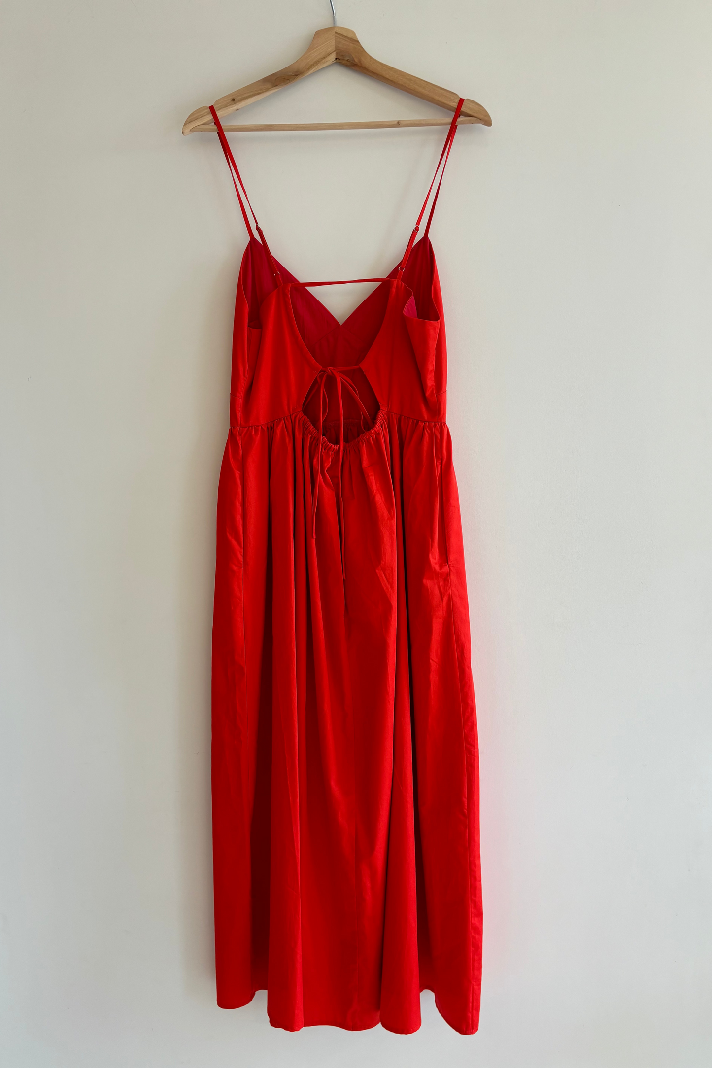 Ali Golden Tie Back Dress