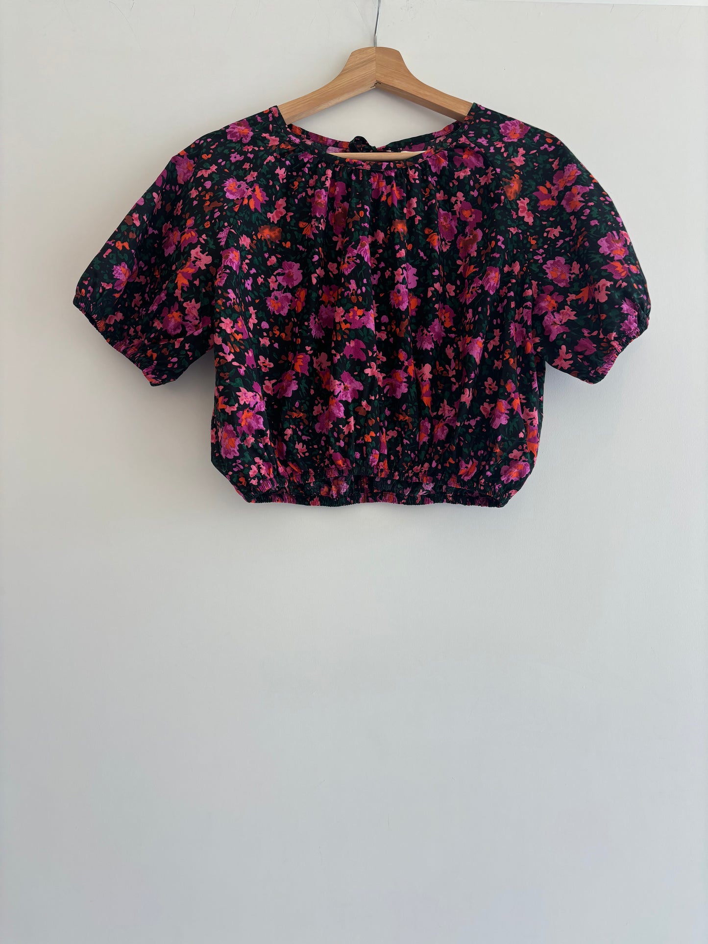 A Bronze Age Floral Crop Top