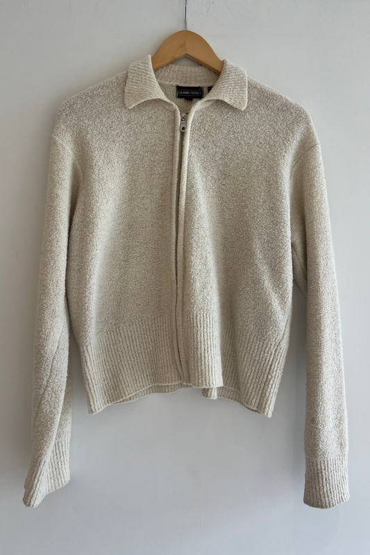 Vintage Zipper Cardigan