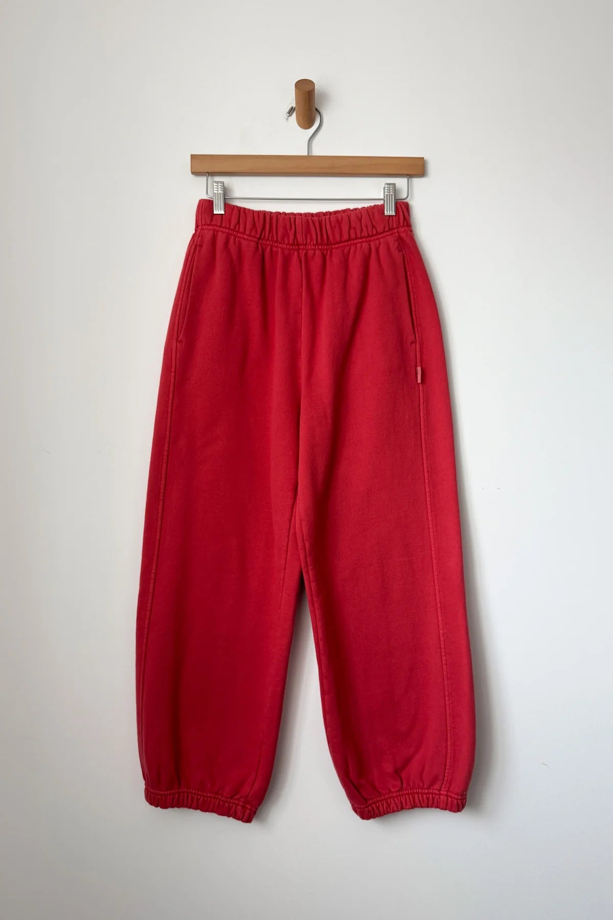 French Terry Balloon Pants - Coral Pants