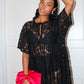 Zelda Dress Black Lanai Lace