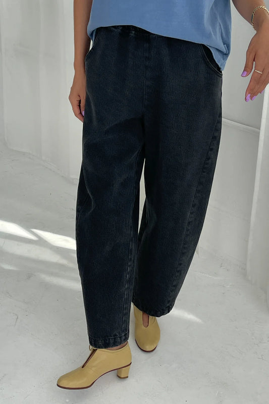 Arc Pants - Black Denim