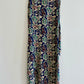 Vintage Floral Silk Dress