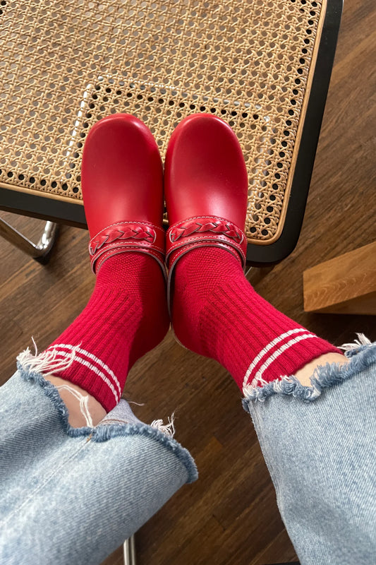 Boyfriend Socks - Red