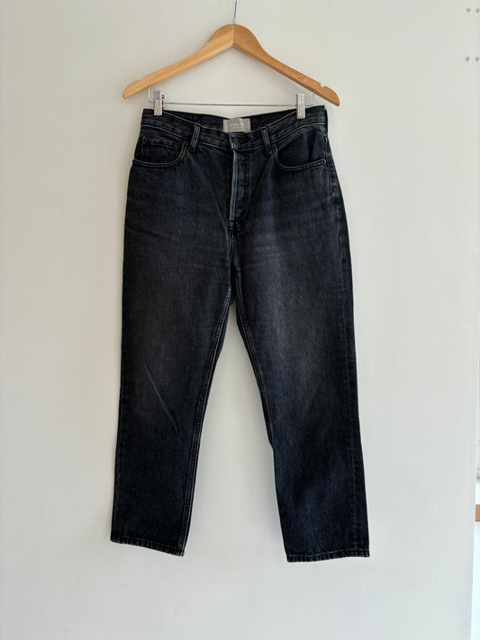 Everlane Ankle Jeans - Washed Black