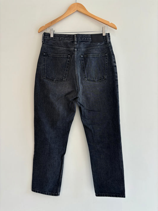 Everlane Ankle Jeans - Washed Black