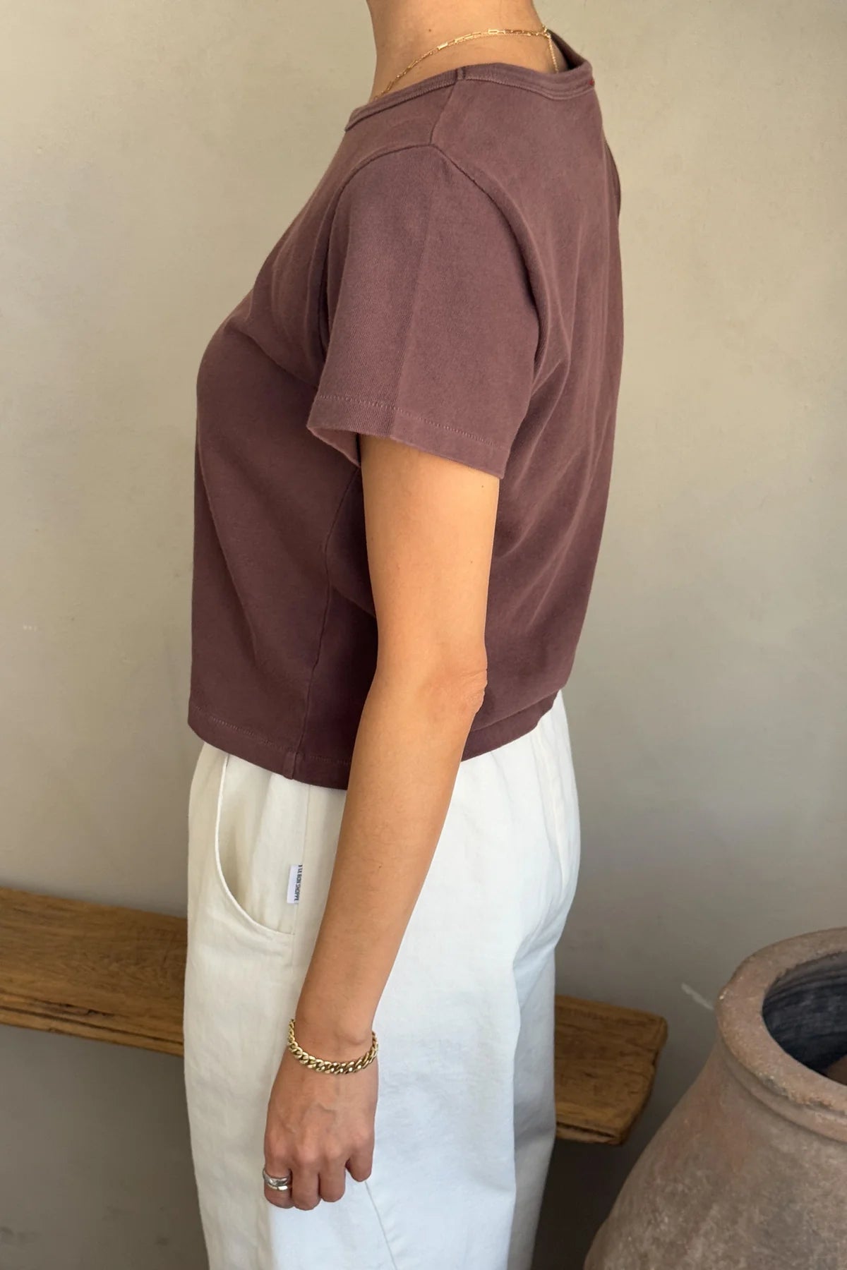 The Little Boy Tee- Espresso
