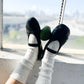 Cottage Socks - White Linen