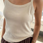 Pointelle Eve Cami - Naturel
