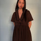 Shiloh Dress - Toasted Gingham