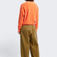 Hero Towelling Sweater - Tangerine