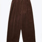 Interim Cord Pant - Dark Brown