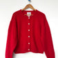 Leila Mohair Cardigan - Red