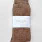 Mohair Veil Socks - Mocha