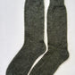 Mohair Veil Socks - Mountain Olive
