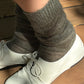 Mohair Veil Socks - Mountain Olive