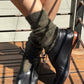 Mohair Veil Socks - Mountain Olive