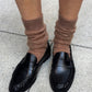 Mohair Veil Socks - Mocha